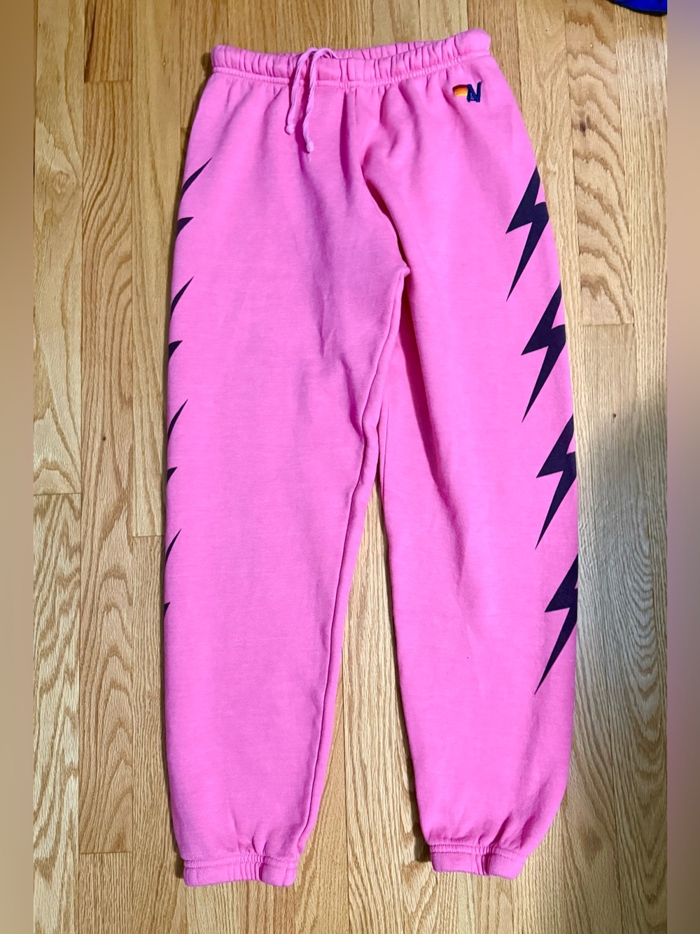 Aviator Nation Lightening Bolt Sweatpants Medium